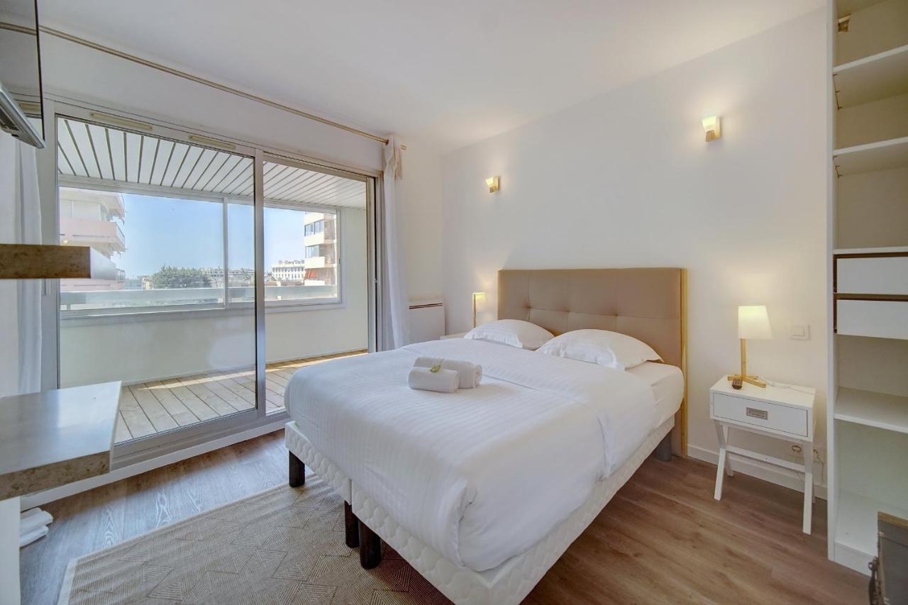 Immogroom - Renovated -Parking - Ac - Terraces Cannes Luaran gambar