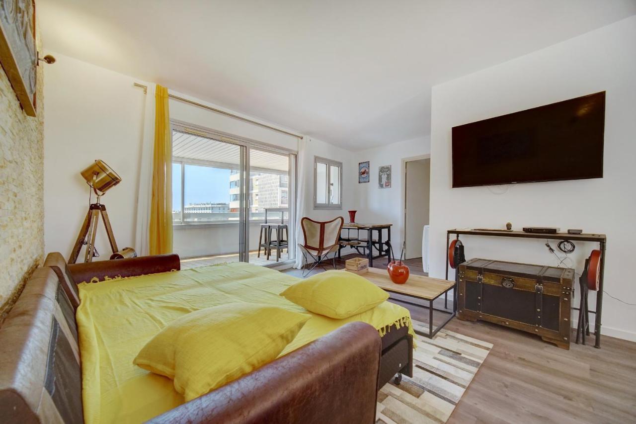 Immogroom - Renovated -Parking - Ac - Terraces Cannes Luaran gambar
