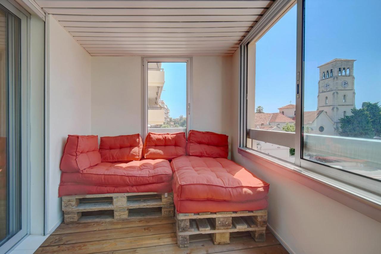 Immogroom - Renovated -Parking - Ac - Terraces Cannes Luaran gambar