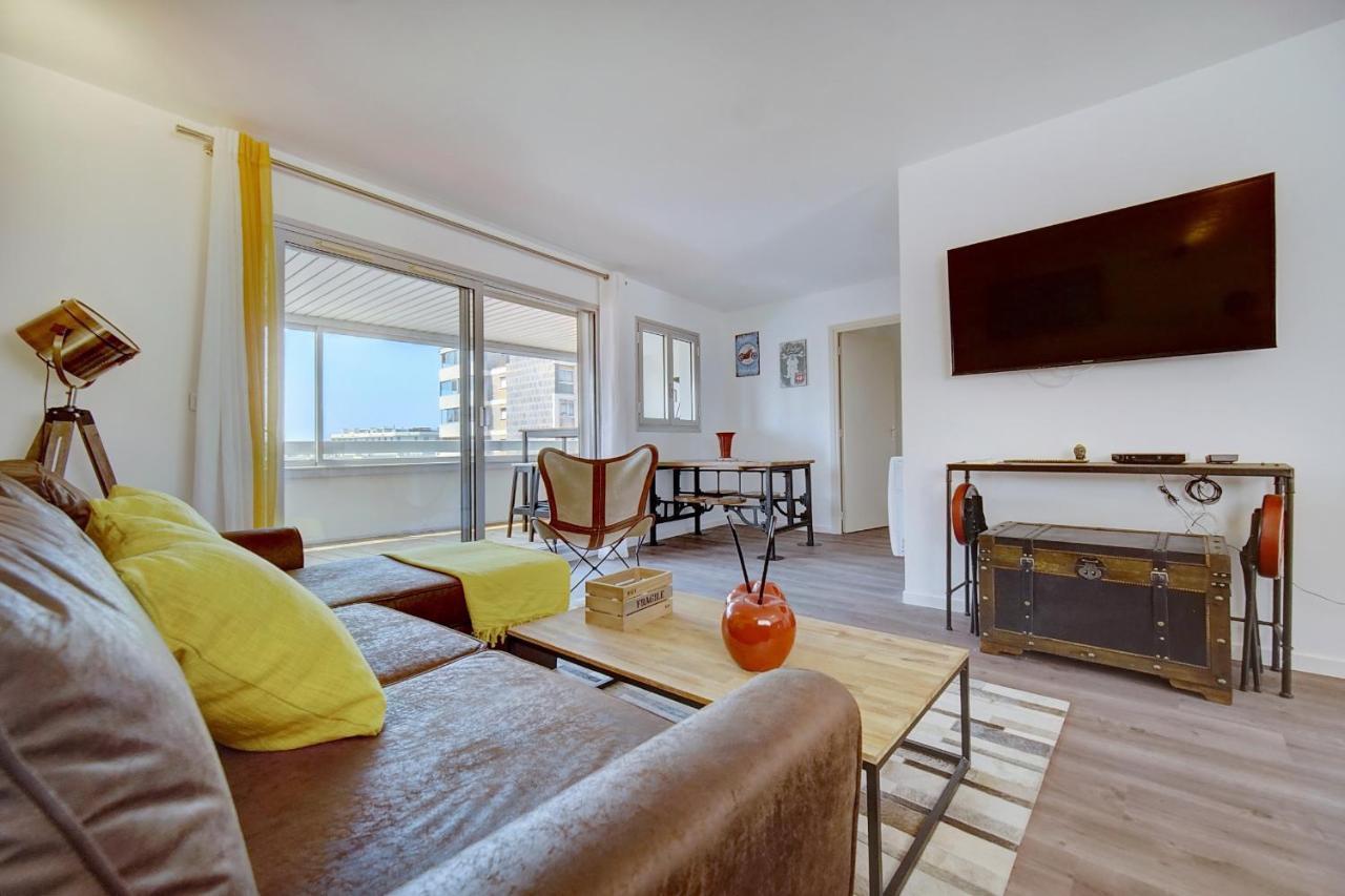 Immogroom - Renovated -Parking - Ac - Terraces Cannes Luaran gambar