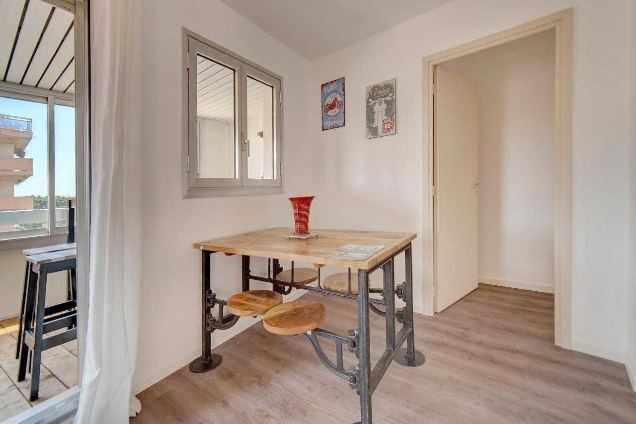Immogroom - Renovated -Parking - Ac - Terraces Cannes Luaran gambar