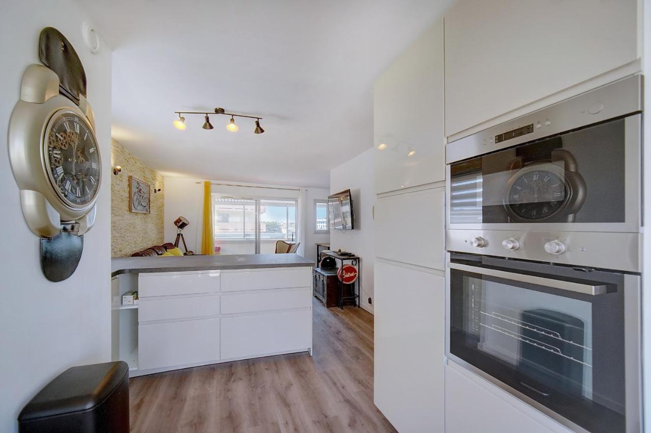 Immogroom - Renovated -Parking - Ac - Terraces Cannes Luaran gambar