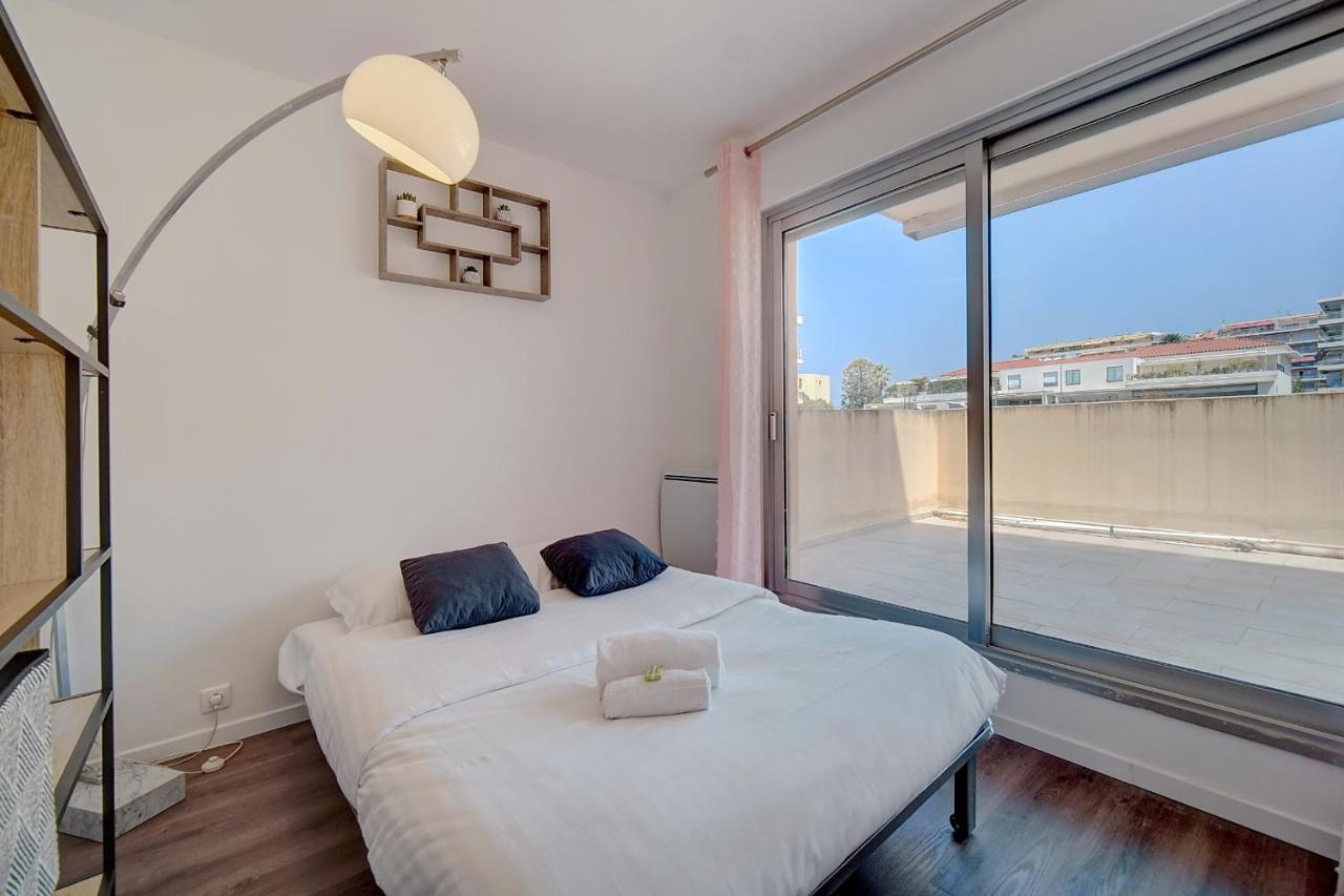 Immogroom - Renovated -Parking - Ac - Terraces Cannes Luaran gambar