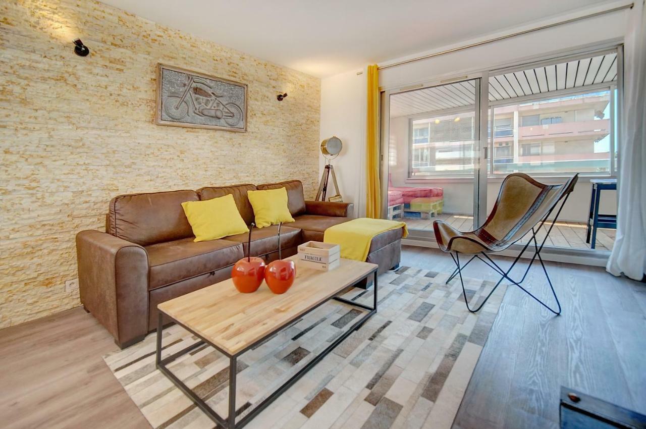 Immogroom - Renovated -Parking - Ac - Terraces Cannes Luaran gambar